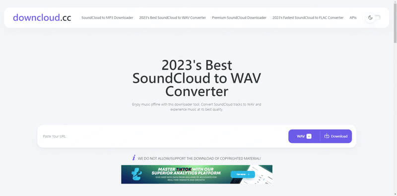 downcloudcc soundcloud to wav
