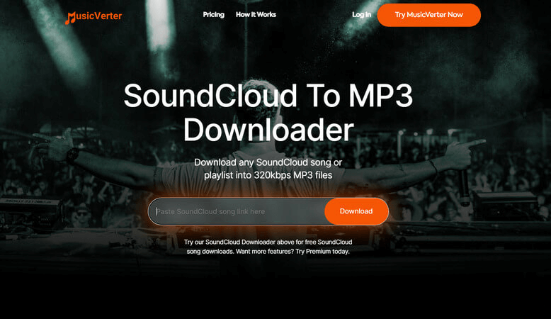 MusicVerter SoundCloud para WAV