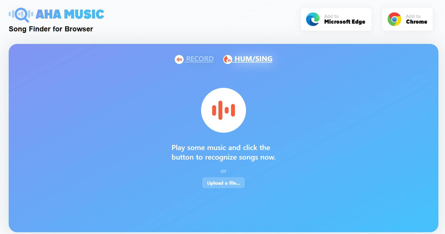 AHA Musik erkennen online kostenlos