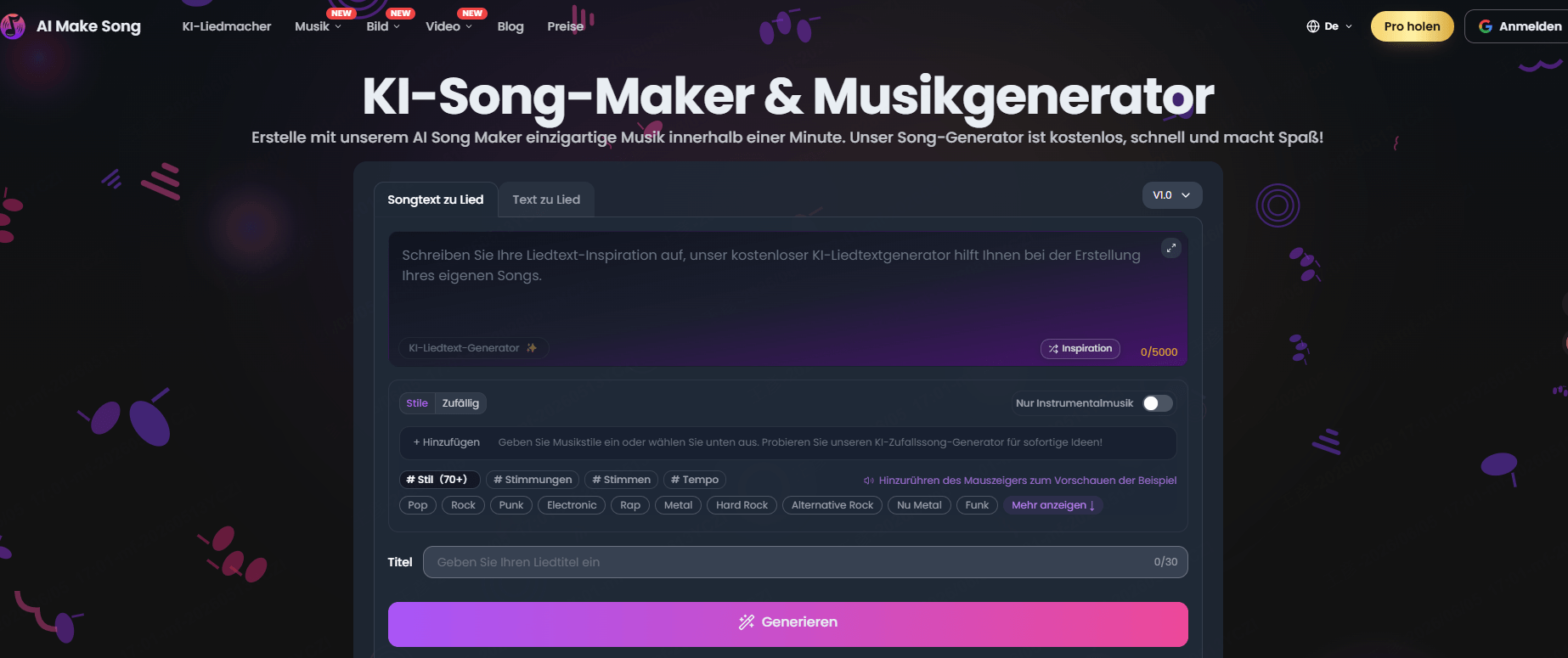AI Make Song