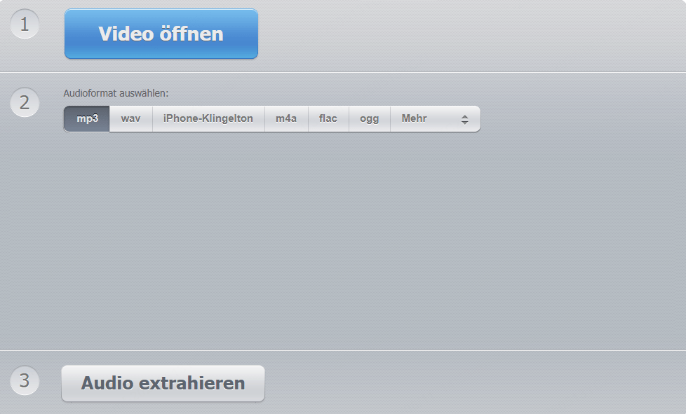 Audio-Extractor Audio aus Video kostenlos extrahieren