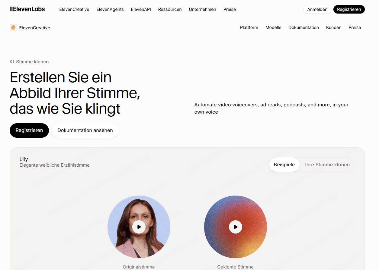ElevenLabs Voice Cloning