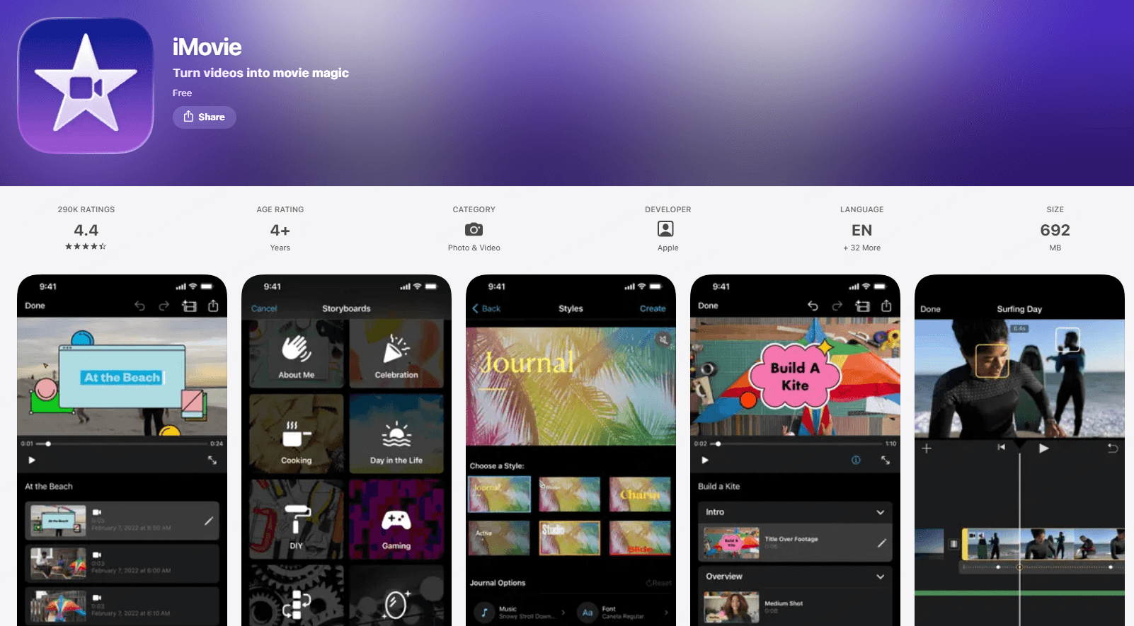 iMovie Audio aus Video kostenlos extrahieren
