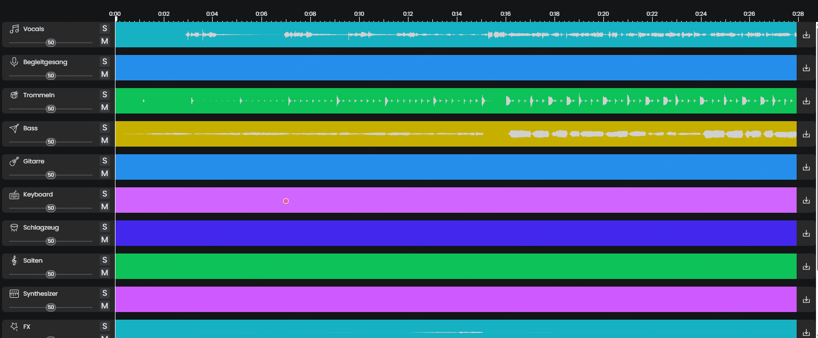 Musik Stems