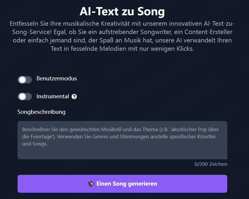 Song.do, text in lied umwandeln kostenlos