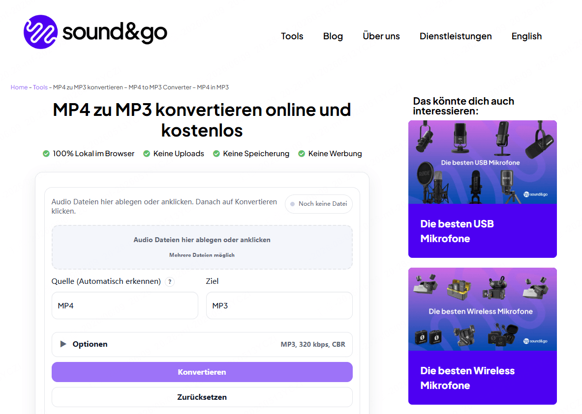 sound&go Video in MP3