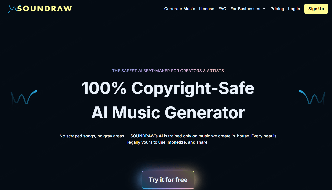 Soundraw KI-Musikgenerator