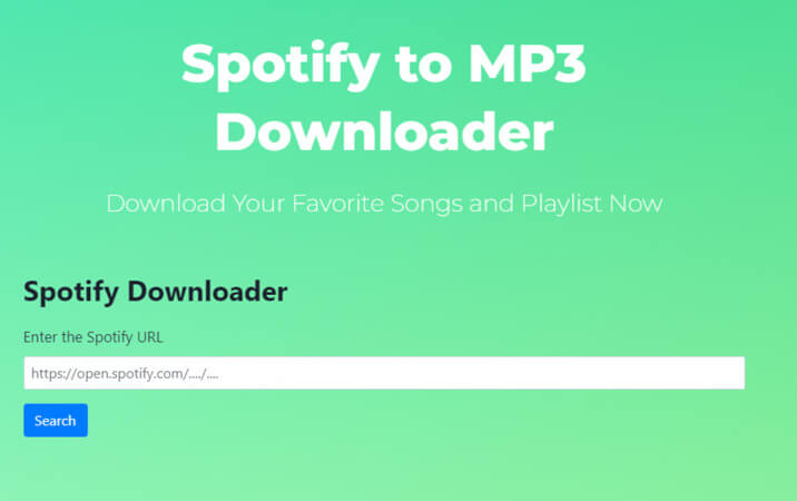 spotidown, sagen zum Umwandeln von Spotify-Songs in MP3