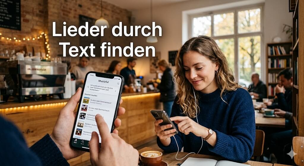 Lieder durch Text zu finden