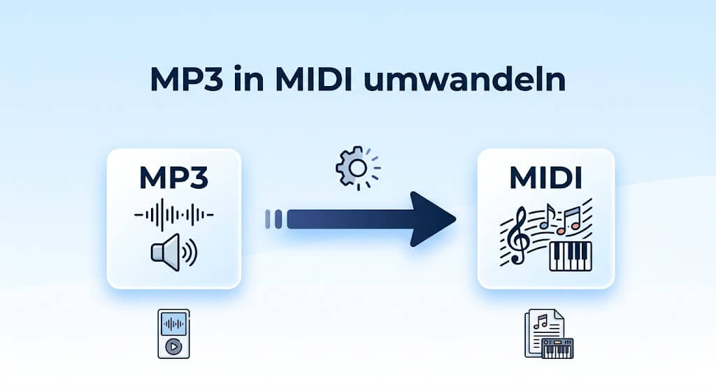 MP3 in MIDI umwandeln
