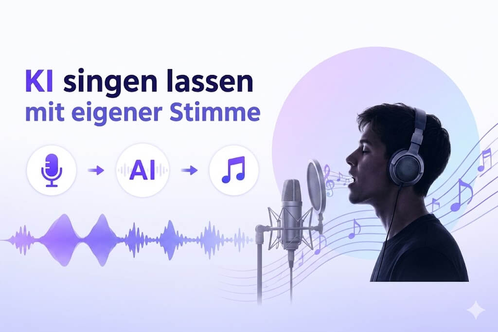 KI singen lassen mit eigener Stimme