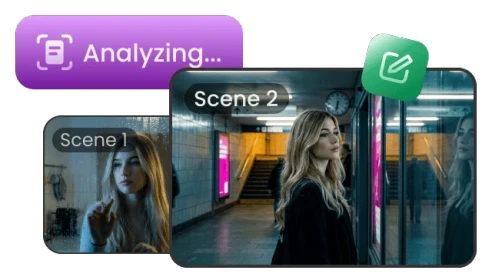 2. AI builds the visual structure