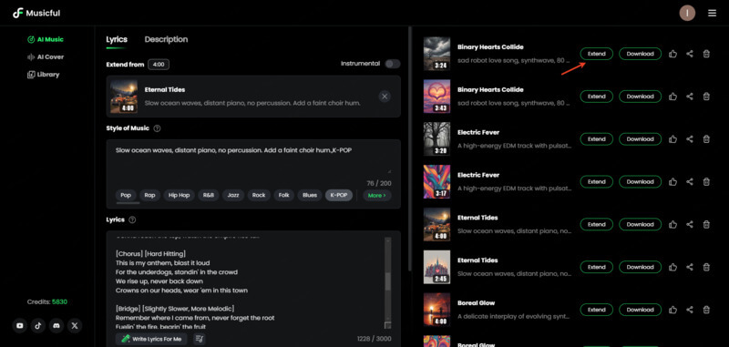 AI Music Extender FREE