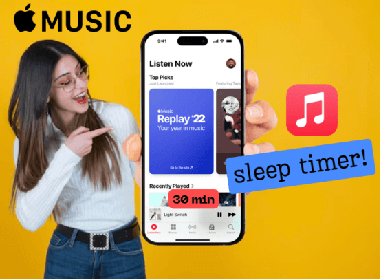 apple music sleep timer