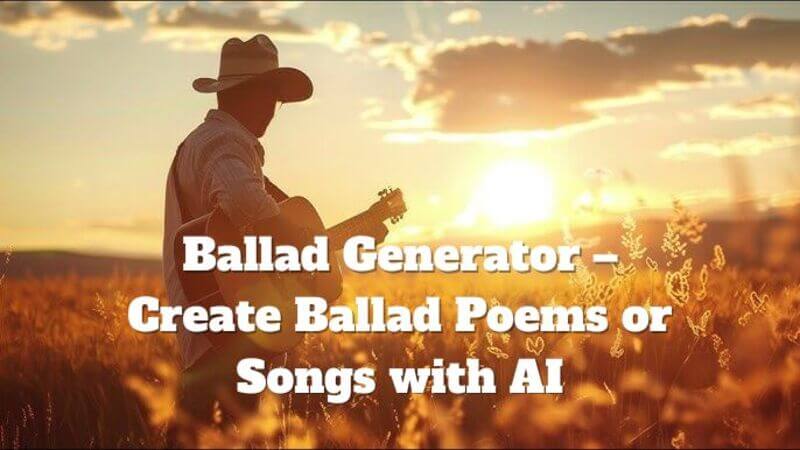 ballad generator