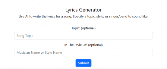 boredhumans lyric generator