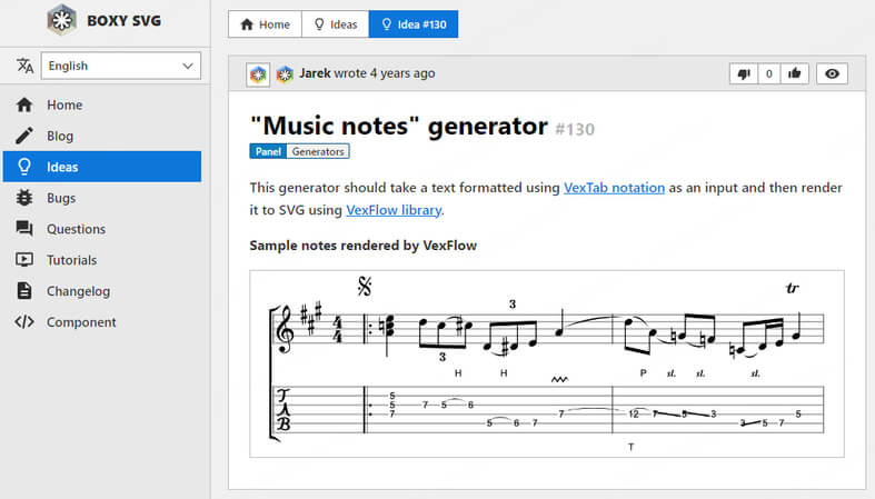 boxy svg music note generator