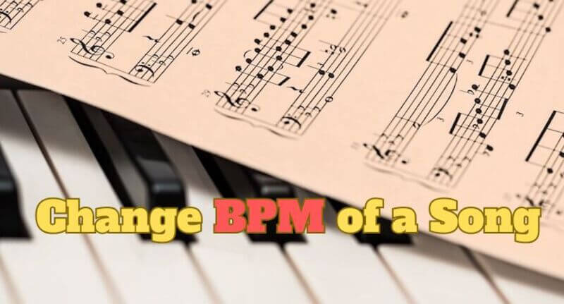 change bpm of song