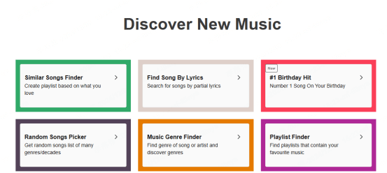 chosic music genre identifier online