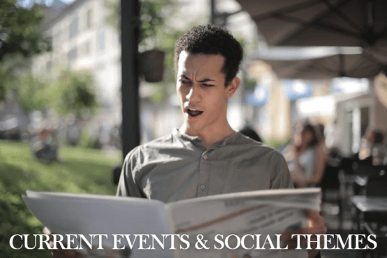 current events and social themes