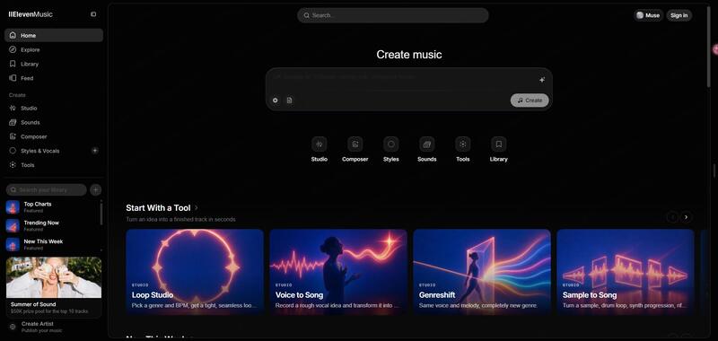 elevenlabs music