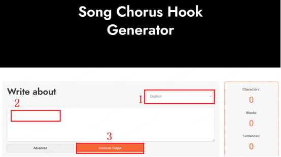 free chorus writing generator