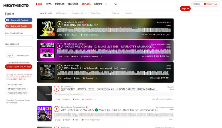 hearthis at