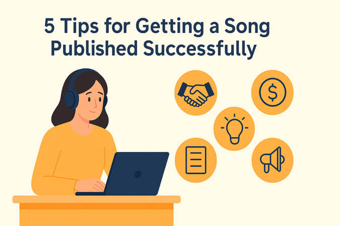 how can i publish a song