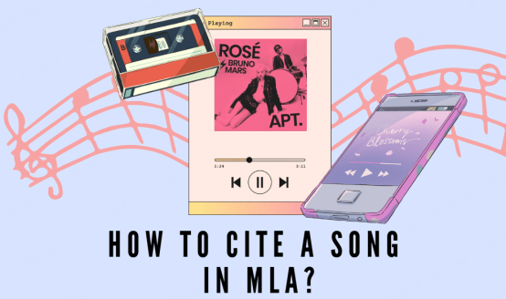 how to cite a song in mla