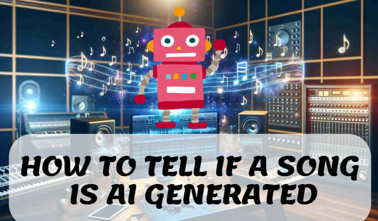 how to tell if a song is ai generated