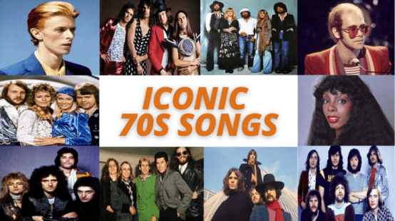 iconic 70s songs