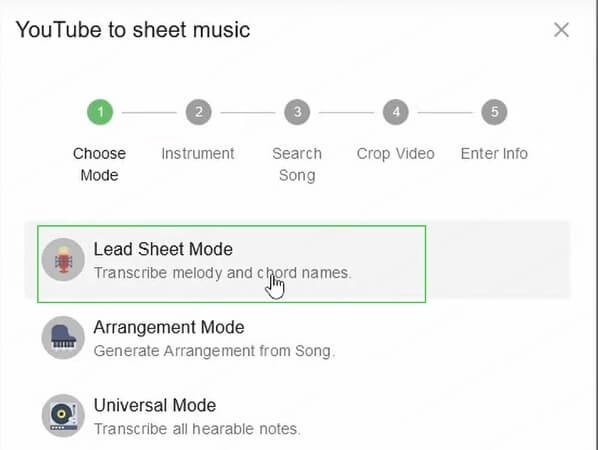 identify melody choose mood