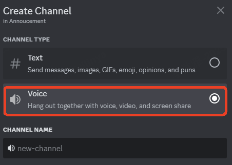 join a voice channel on discord