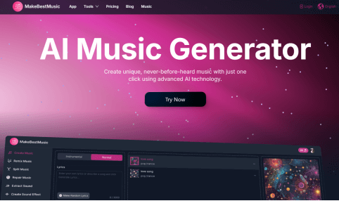 makebestmusic music generator from text