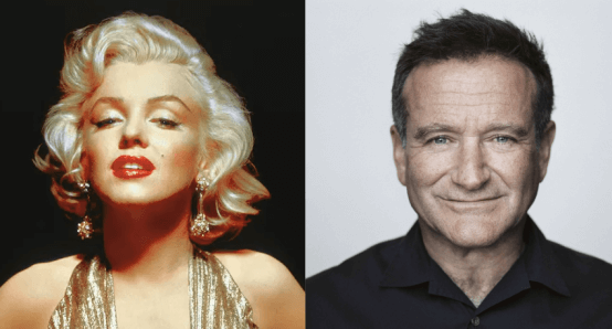 marilyn monroe and robin williams