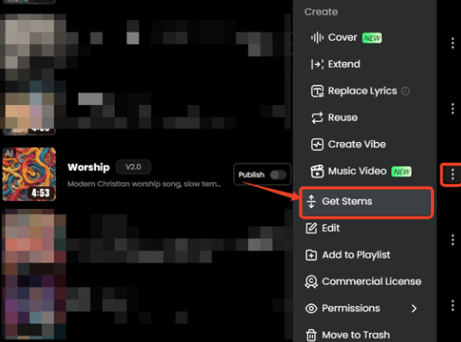 method 2 step 1 create backing tracks