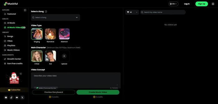 musicful kpop ai music video maker