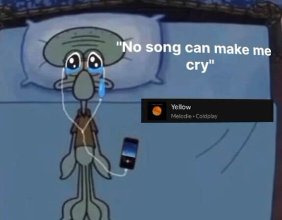 no song can make me cry