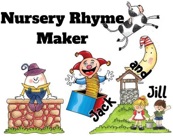 nursery rhyme maker