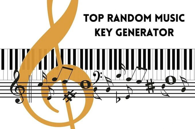 random music key generator