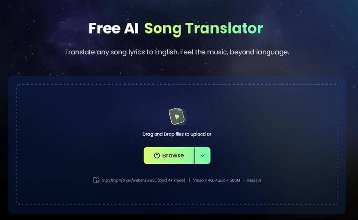 reccloud song translator