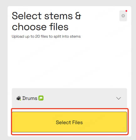 select files