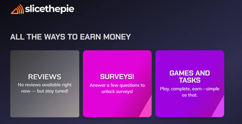 slice the pie dashboard