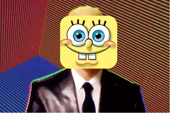 spongebob sings rap god