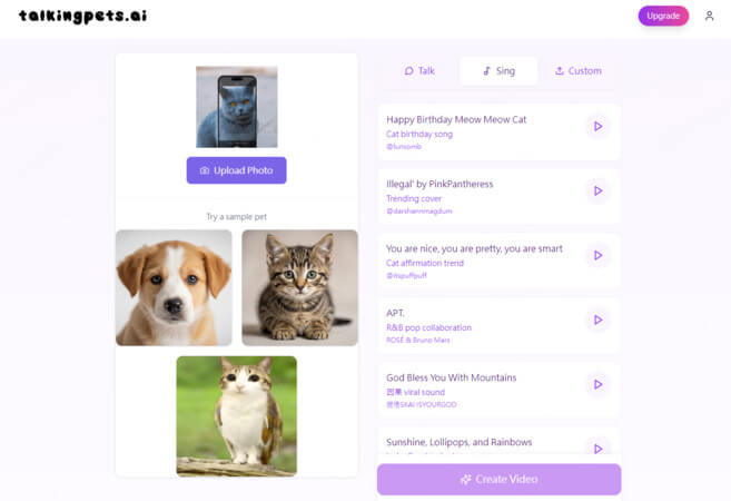talking pet app