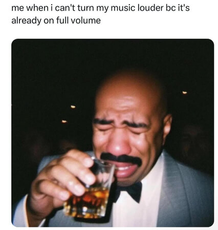 turn up the volume