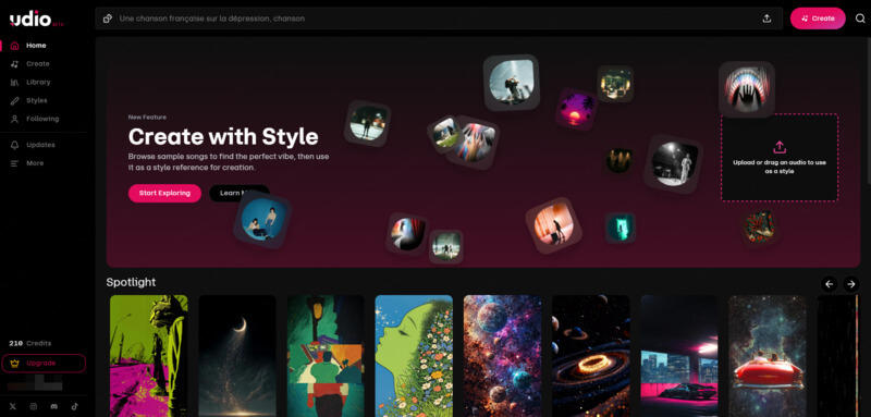 udio music generator