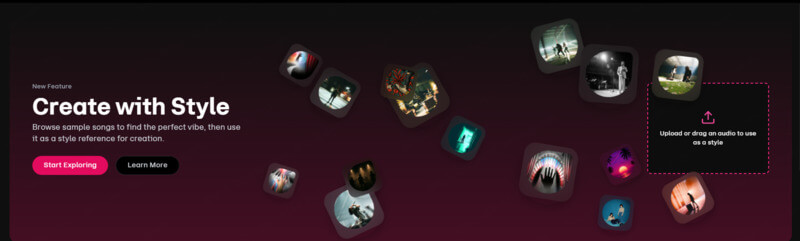 udio new feature