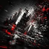 A chaotic breakcore track with hyperfast chopped drums, distorted textures, and relentless glitch energy.