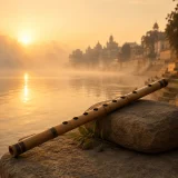 A peaceful morning raga with flowing bansuri melodies and a calm, spiritual atmosphere.